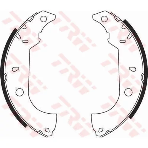 Sada brzdových čeľustí GS8614 /TRW/