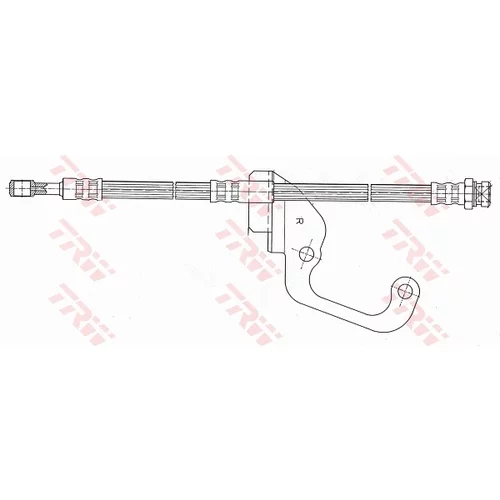 Brzdová hadica TRW PHD629 - obr. 1
