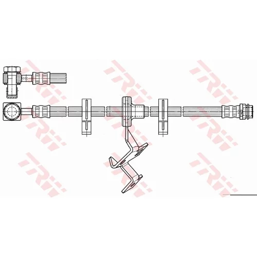 Brzdová hadica TRW PHD966 - obr. 1