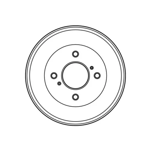 Brzdový bubon TRW DB4047 - obr. 1