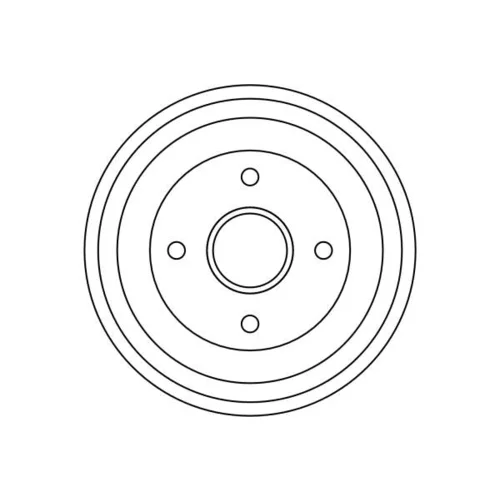 Brzdový bubon TRW DB4275 - obr. 1