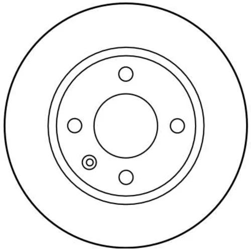 Brzdový kotúč TRW DF2775 - obr. 1