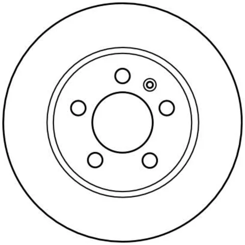 Brzdový kotúč TRW DF4065 - obr. 1