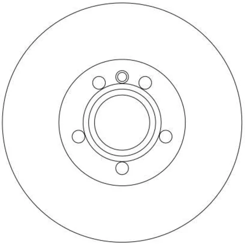 Brzdový kotúč TRW DF4323 - obr. 1