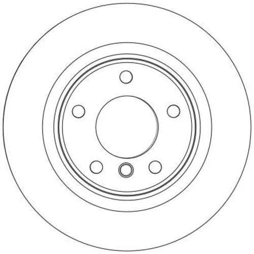Brzdový kotúč TRW DF4451 - obr. 1