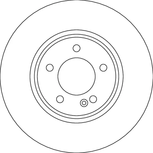 Brzdový kotúč TRW DF4638S