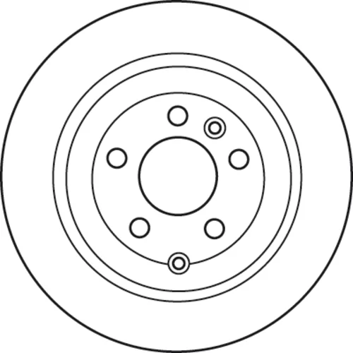 Brzdový kotúč TRW DF6129 - obr. 1