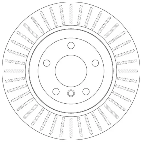 Brzdový kotúč TRW DF6299 - obr. 1