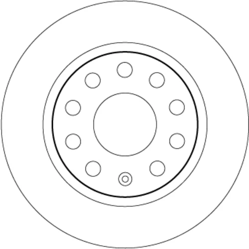 Brzdový kotúč TRW DF6553