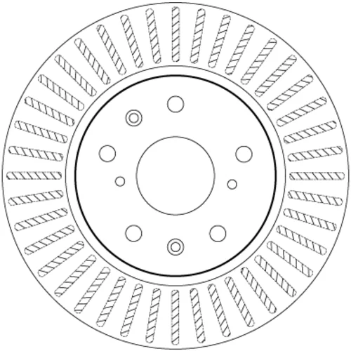 Brzdový kotúč TRW DF7398 - obr. 1