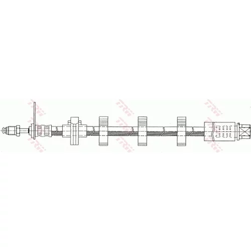 Brzdová hadica TRW PHB368 - obr. 1