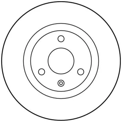 Brzdový kotúč TRW DF1223 - obr. 1