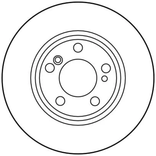 Brzdový kotúč TRW DF2757 - obr. 1