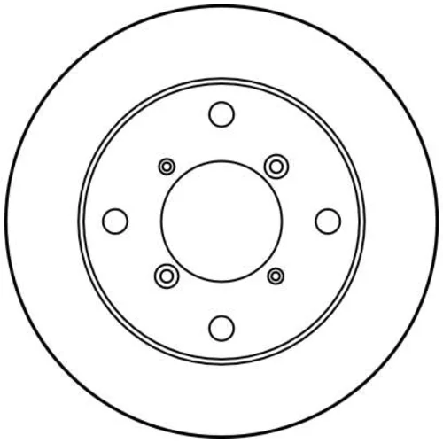 Brzdový kotúč TRW DF3032 - obr. 1