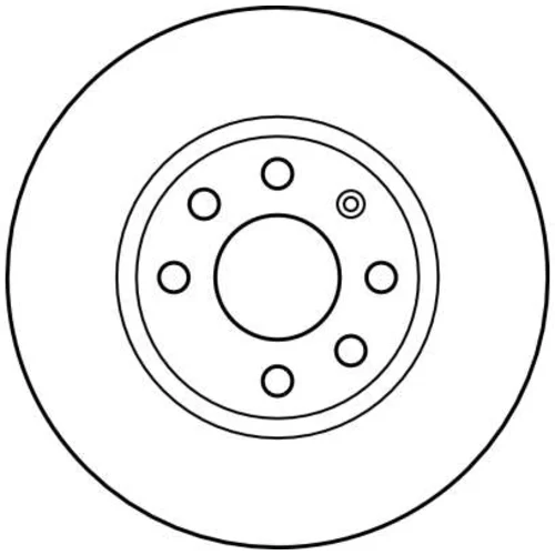 Brzdový kotúč TRW DF4165 - obr. 1