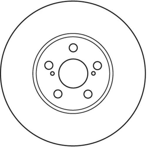 Brzdový kotúč TRW DF4871 - obr. 1