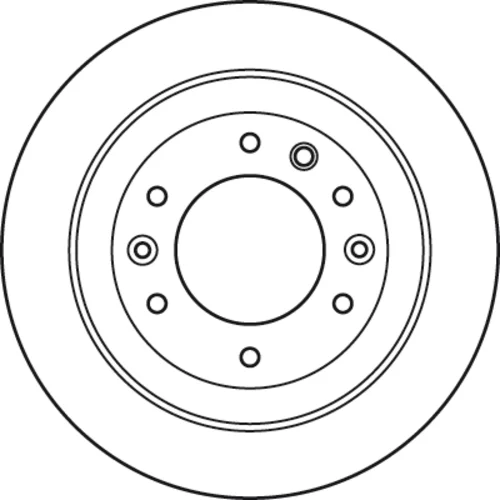 Brzdový kotúč TRW DF4925 - obr. 1