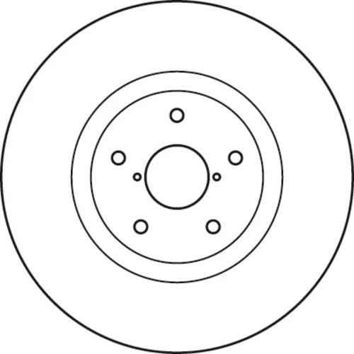 Brzdový kotúč TRW DF4949S - obr. 1