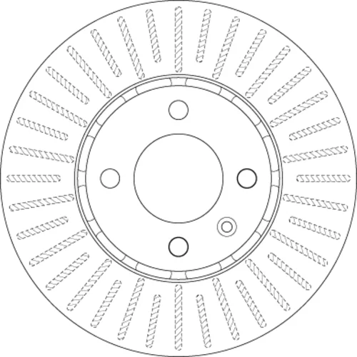 Brzdový kotúč TRW DF6252 - obr. 1