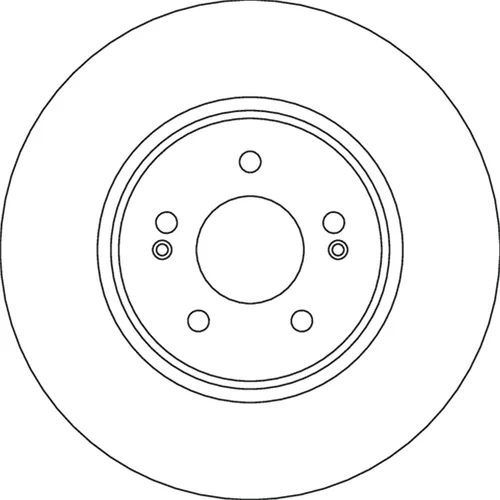 Brzdový kotúč TRW DF6829S