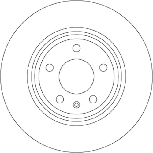Brzdový kotúč TRW DF6981S