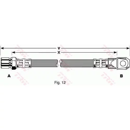 Brzdová hadica TRW PHD262