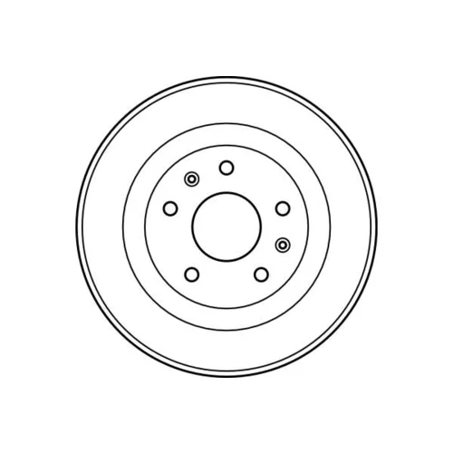 Brzdový bubon TRW DB4297 - obr. 1