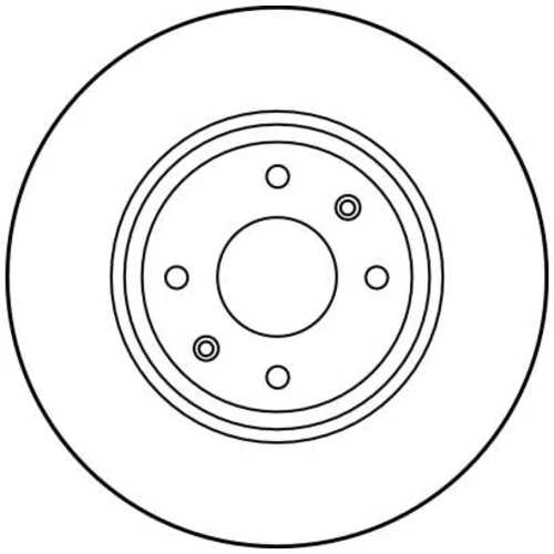 Brzdový kotúč TRW DF1123 - obr. 1