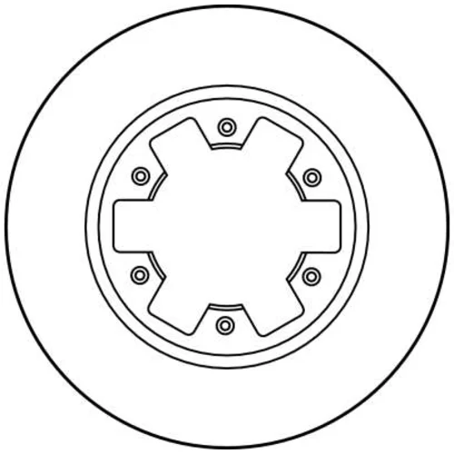 Brzdový kotúč TRW DF1965 - obr. 1