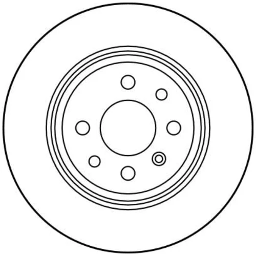 Brzdový kotúč TRW DF2772 - obr. 1