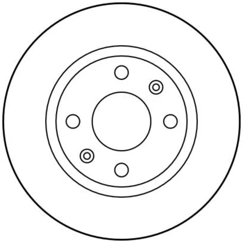 Brzdový kotúč TRW DF2782 - obr. 1