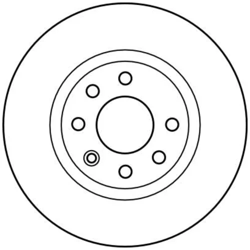 Brzdový kotúč TRW DF4300 - obr. 1