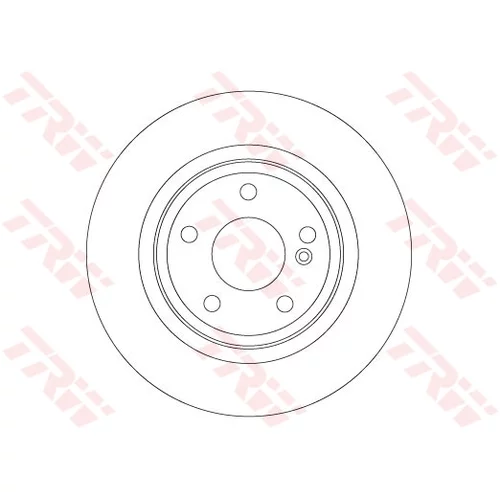 Brzdový kotúč TRW DF6886