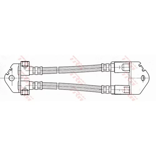 Brzdová hadica TRW PHA497 - obr. 1