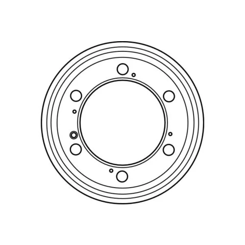 Brzdový bubon TRW DB4087 - obr. 1