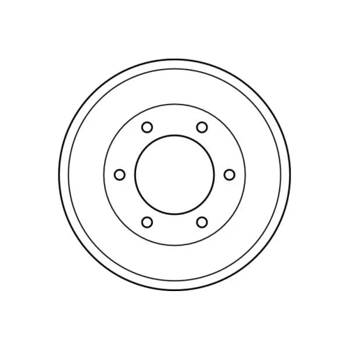 Brzdový bubon TRW DB4281 - obr. 1
