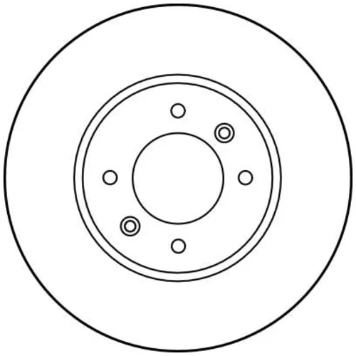 Brzdový kotúč TRW DF1031 - obr. 1