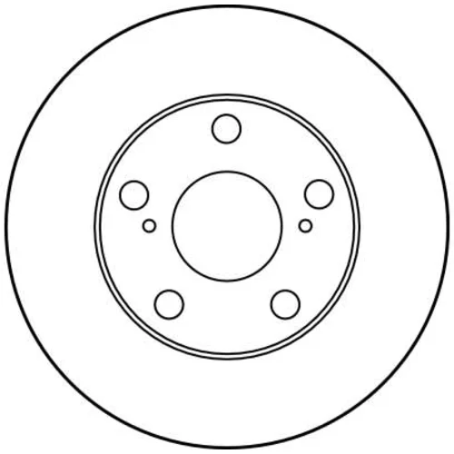 Brzdový kotúč TRW DF1430 - obr. 1