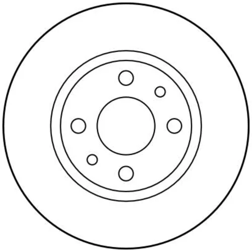 Brzdový kotúč TRW DF1788 - obr. 1