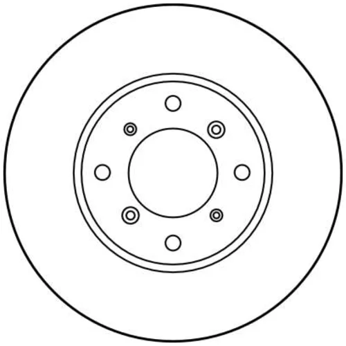 Brzdový kotúč TRW DF1963 - obr. 1