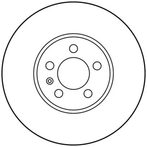 Brzdový kotúč TRW DF2758 - obr. 1