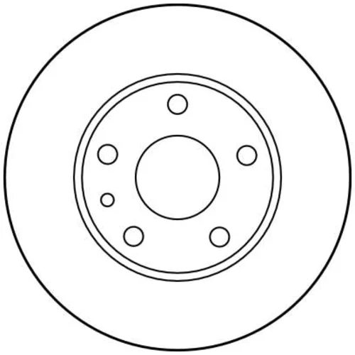 Brzdový kotúč TRW DF2763 - obr. 1