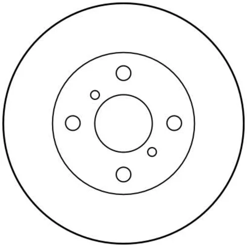 Brzdový kotúč TRW DF4007 - obr. 1