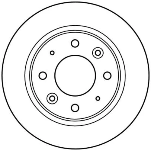 Brzdový kotúč TRW DF4083 - obr. 1