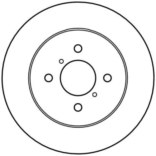 Brzdový kotúč TRW DF4155 - obr. 1