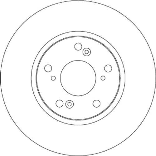 Brzdový kotúč TRW DF4486 - obr. 1