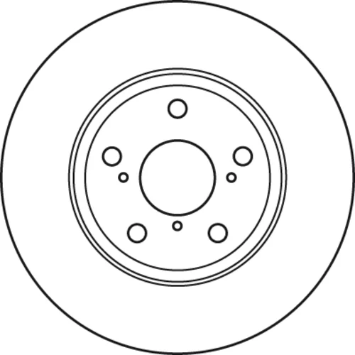 Brzdový kotúč TRW DF4939S - obr. 1