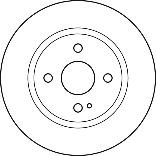 Brzdový kotúč TRW DF4966 - obr. 1