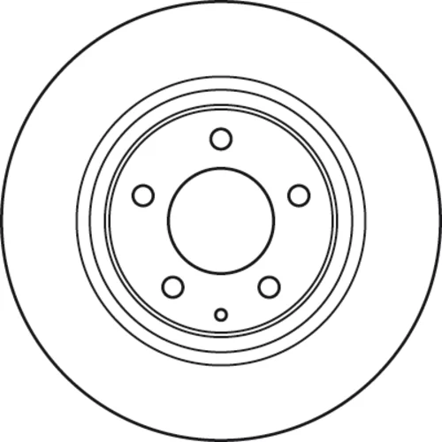 Brzdový kotúč TRW DF4967 - obr. 1