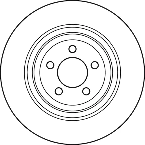 Brzdový kotúč DF6028S /TRW/ - obr. 1